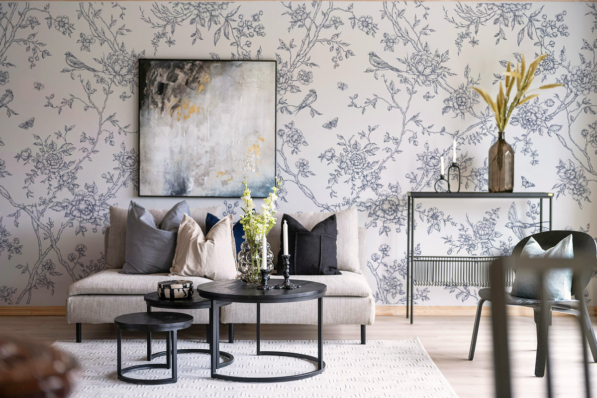 Toile de Jouy Seamless pattern, a Pattern Graphic by Ekaproeka (Photo 2 of 7)