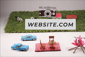 3D Village Vibe Scene for DaVinci, a Templates & Theme by FlashFXbox