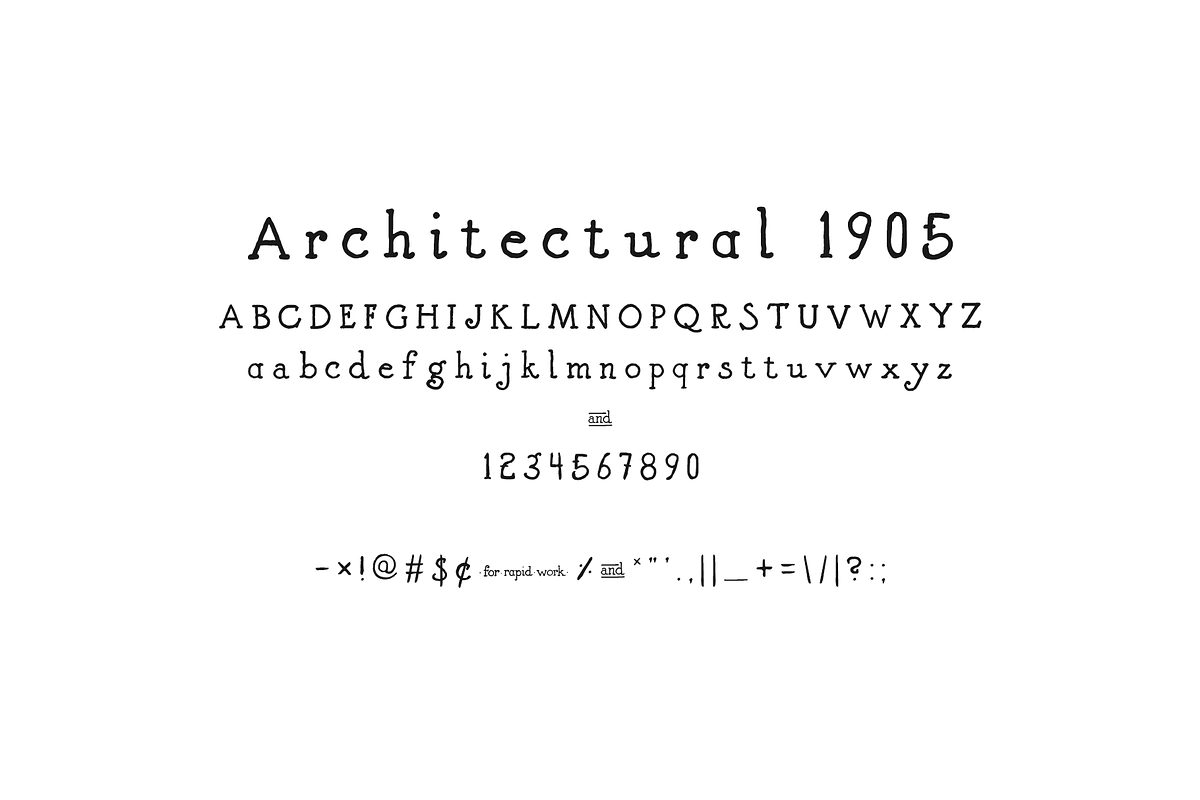 Vintage font bundle - hand lettered, a Serif Font by Jeffry Macpherson Visuals (Photo 4 of 11)