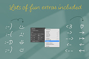 LiebeHeide Fineliner, a Handwritten Font by LiebeFonts (Thumbnail 11 of 13)