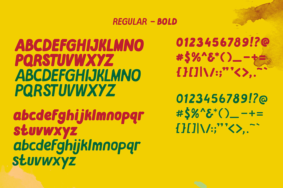 TRUKO-Typeface preview 2