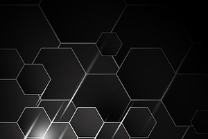 Vector hexagon background design, a Technology Illustration by ArtBackground