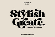 Mountain Daisy - Stylish Serif, a Serif Font by Myn Type (Thumbnail 6 of 11)