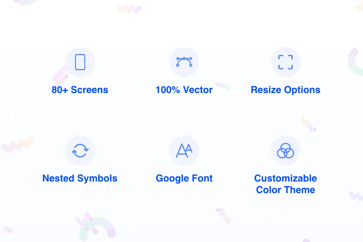 Hoki Mobile Wireframe Design UI Kit, a Wireframe Template by Capi Product (Photo 4 of 8)
