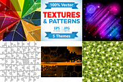 Textures and Patterns Backgrounds, a Decorative Illustration by TAlex (Thumbnail 1 of 6)