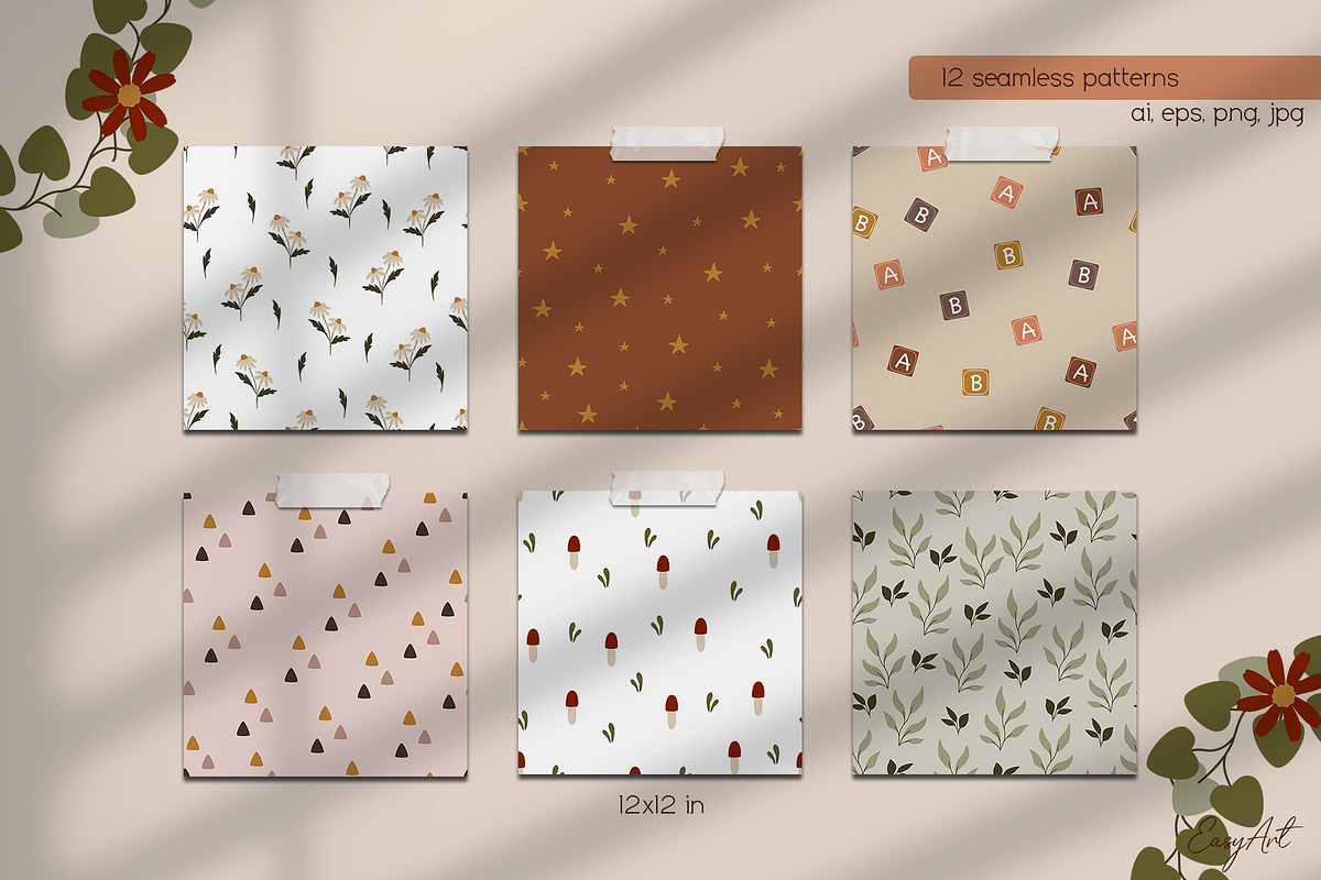 Baby vector collection, an Illustration by EasyArt (Photo 8 of 12)