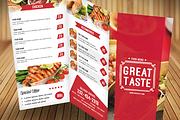 Clean Restaurant Food Menu, a Brochure Template by Nody4Design (Thumbnail 2 of 4)