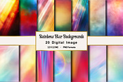 Rainbow Blur Backgrounds, an Illustration by OK Design (Thumbnail 1 of 3)