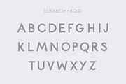 ELISABETH | FONT, a Sans Serif Font by kadusupanik (Thumbnail 3 of 5)