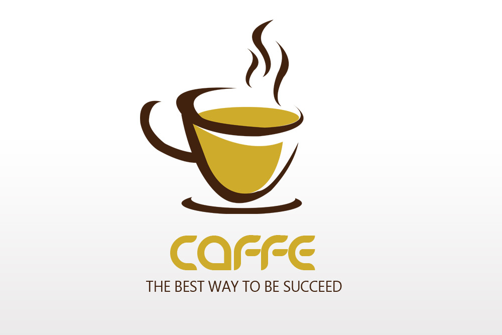 Cafe' Logo Type, a Branding & Logo Template by Psd Templates