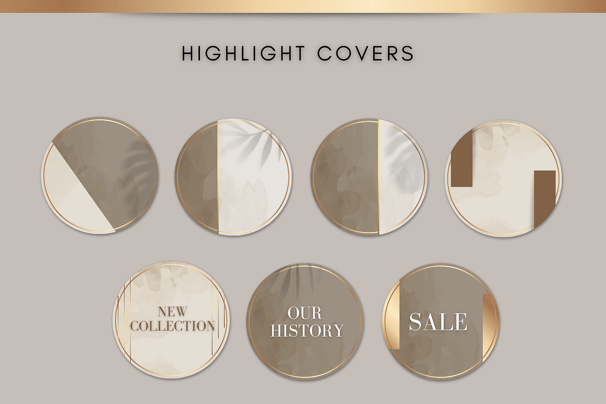 Beige Instagram Template for Canva, a Social Media Template by Innova Studio (Photo 8 of 8)