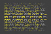Mitblock, a Sans Serif Font by OWL KING (Thumbnail 6 of 8)
