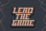 DOOPER Modern Sport Font, a Font by Bayuktx (Thumbnail 8 of 10)