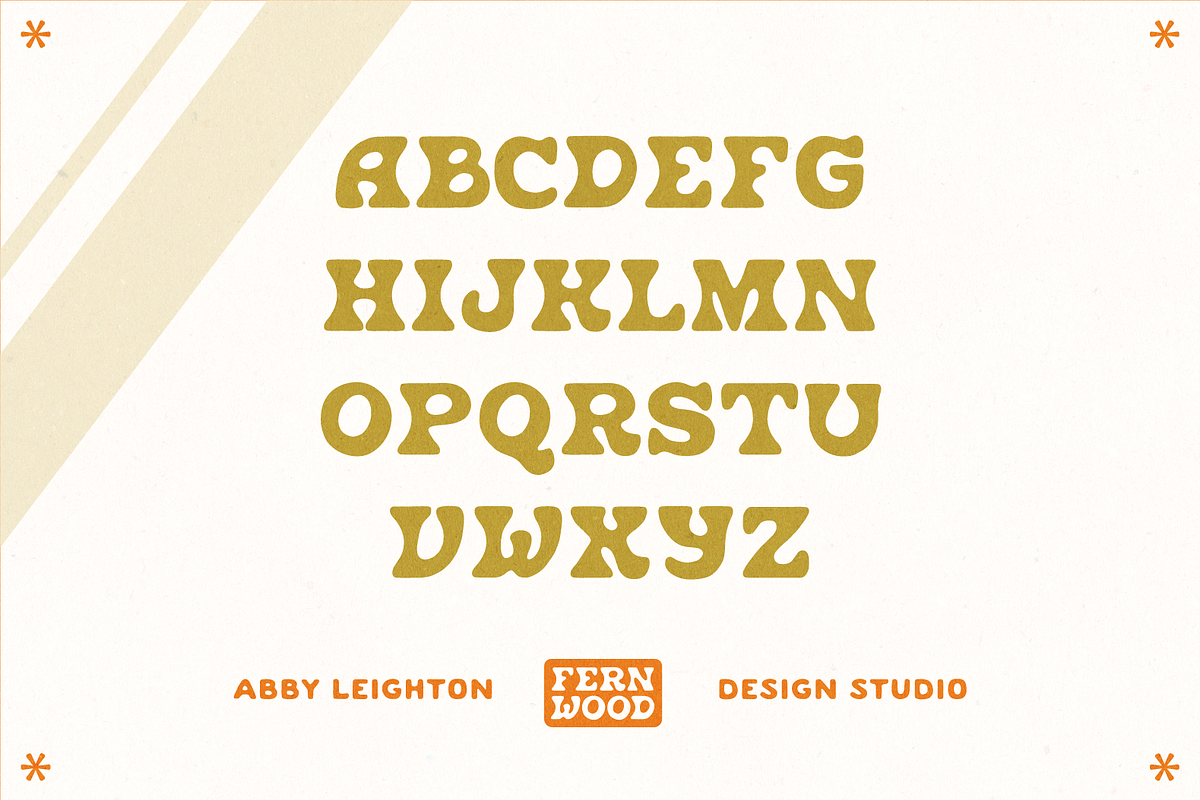 FERNWOOD FERNIE DISPLAY, a Serif Font by Abby Leighton Studio (Photo 5 of 5)