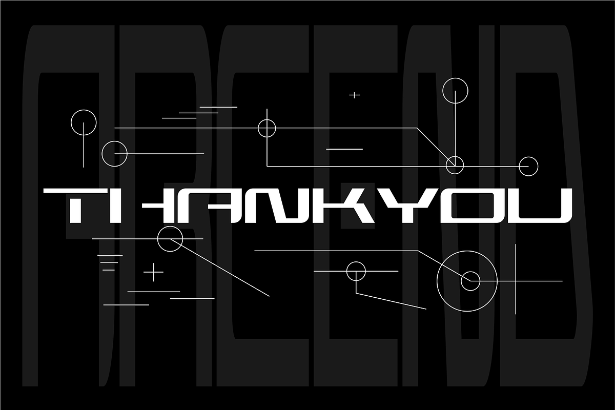 ARCEND - Futuristic Modern, a Sans Serif Font by Vroz Studio (Photo 7 of 7)
