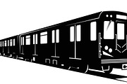 train transport silhouettes, an Illustration by Amazin_art (Thumbnail 11 of 31)