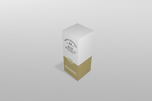 Box Mockup Thin