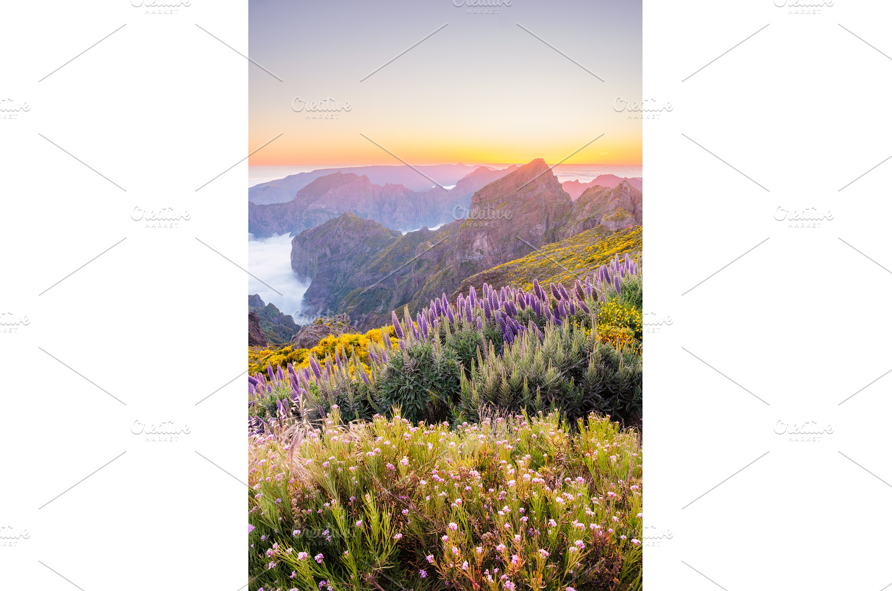 View from Pico do Arieiro, Portugal, a Nature Photo by f9photos