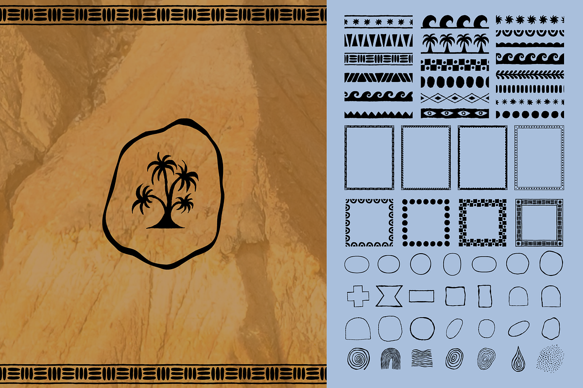 Mystic Relics, Hand-Drawn Glyphs, an Object Graphic by venimo (Photo 15 of 17)