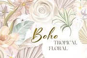 Boho Tropical Floral, a Decorative Illustration by Rachel Art Studio (Thumbnail 1 of 9)