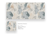 6 Seamless Pattern: Abstract Blue, a Pattern Graphic by StudioCitra (Thumbnail 9 of 10)