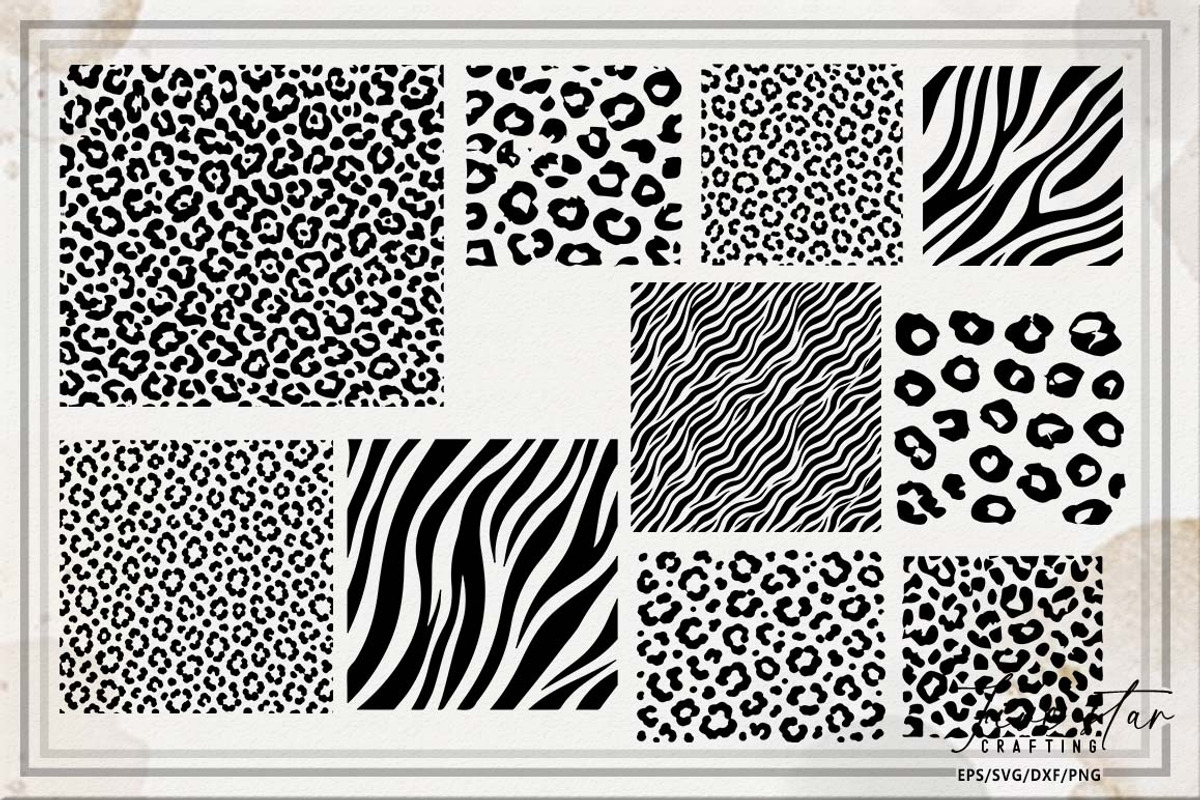 Animal Print Leopard Clipart Bundle, an Object Graphic by FiveStarCrafting (Photo 1 of 12)