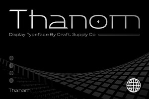 Thanom Display Typeface