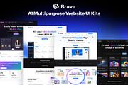 AI Multipurpose Website UI Kits, an UI Kit Template by Lumina_ui_ux202 (Thumbnail 1 of 7)