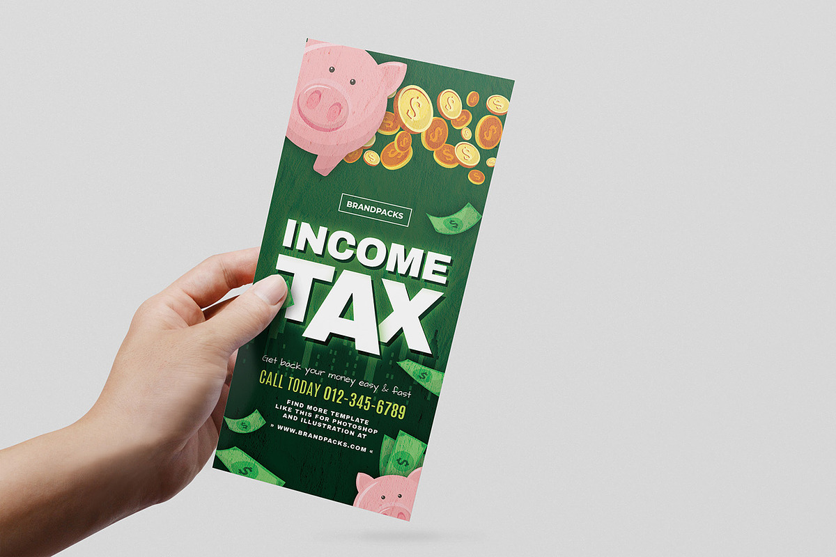 Income Tax Flyer Templates, a Flyer Template by BrandPacks (Photo 5 of 5)