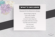 Resume/CV 4 Pages Word, a Resume Template by Mr-Template (Thumbnail 5 of 5)