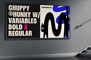 Chuppy Bold Display Font, a Sans Serif Font by Viswell (Thumbnail 8 of 11)