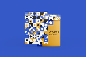Envelope Mockup, an Advertising Mockup by Qaleb Studio