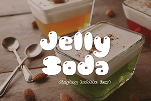 Retro Bubble Display Font-Jelly Soda