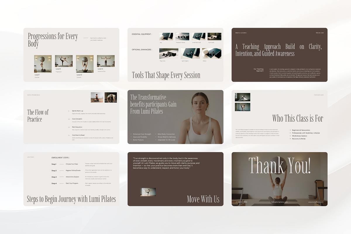Class Program Deck Powerpoint, a Presentation Template by TMint Creative (Photo 4 of 5)