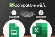 Monthly Budget Spreadsheet, a Templates & Theme by vitalinagerman (Thumbnail 11 of 11)