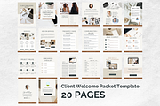 Client Welcome Packet Canva Template, a Magazine Template by Social Assumptions (Thumbnail 2 of 14)