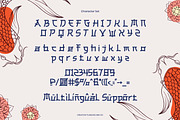 Chimero - Japanese Style Font, a Font by Flawless And Co (Thumbnail 9 of 10)