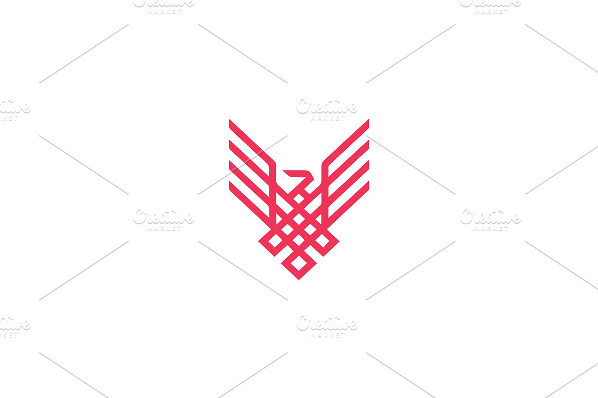 Eagle logo collection, a Branding & Logo Template by Team_Ultra_Graphics (Photo 7 of 9)