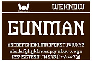 Sniper font, a Font by weknow (Thumbnail 2 of 5)