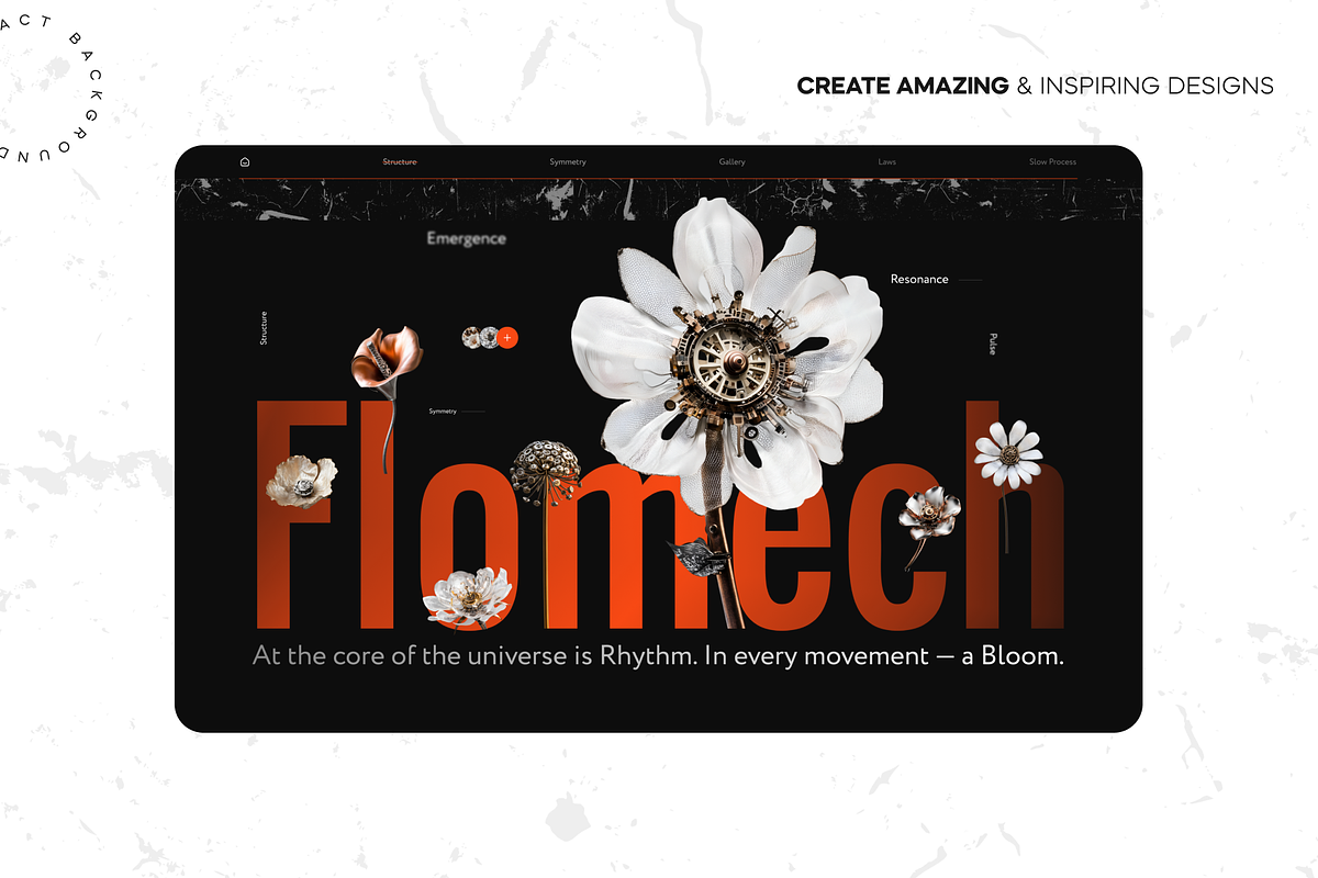 Mechanical Flowers Steampunk Clipart, an Object Graphic by Lumeno (Photo 6 of 8)