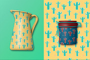 Cactus on acid | 20 funky patterns, a Pattern Graphic by Kenzagraphics (Thumbnail 7 of 8)