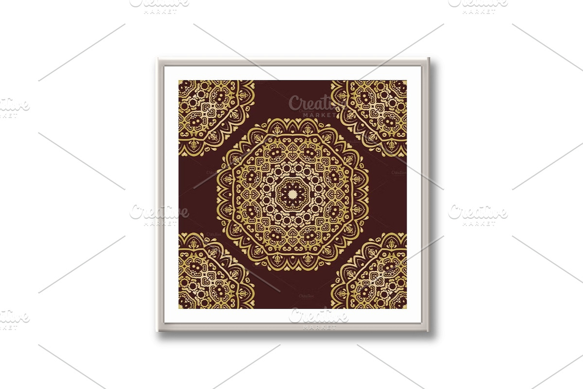 Damask Seamless Vector Pattern, a Pattern Graphic by FineArtStudio (Photo 2 of 3)