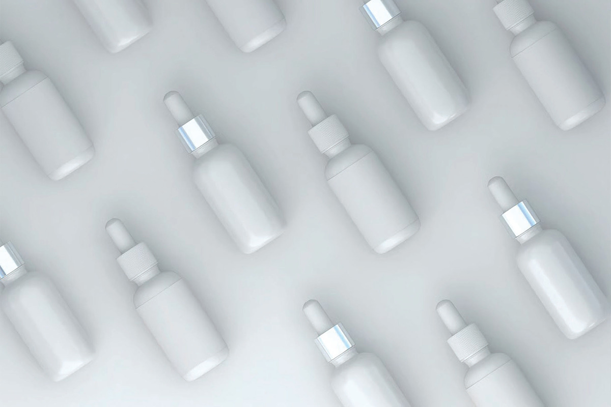 Dropper Bottles Mockup, an Advertising Mockup by skybluecreative (Photo 2 of 3)