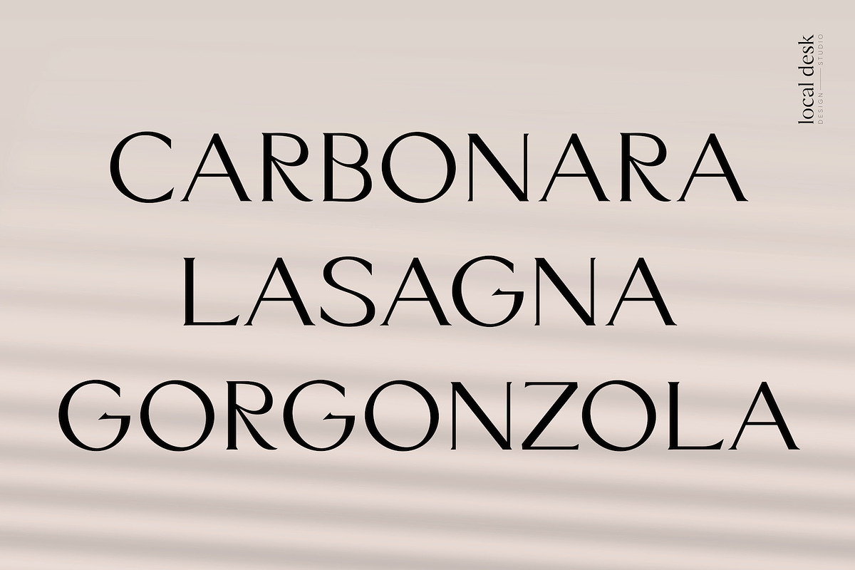 Rosaly – Fancy & Elegant Serif, a Serif Font by Local Desk Designstudio (Photo 5 of 24)