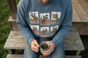 Rodeo Cowboy PNG, Vintage Western, an Illustration by SharpMarketplace (Thumbnail 4 of 4)