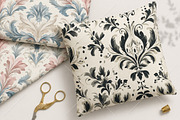 Seamless Vintage Floral Damask, a Pattern Graphic by Canvas Craft (Thumbnail 8 of 9)