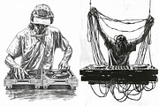 DJs- 103 illustrations, a Person Illustration by Handmadefont (Thumbnail 15 of 18)