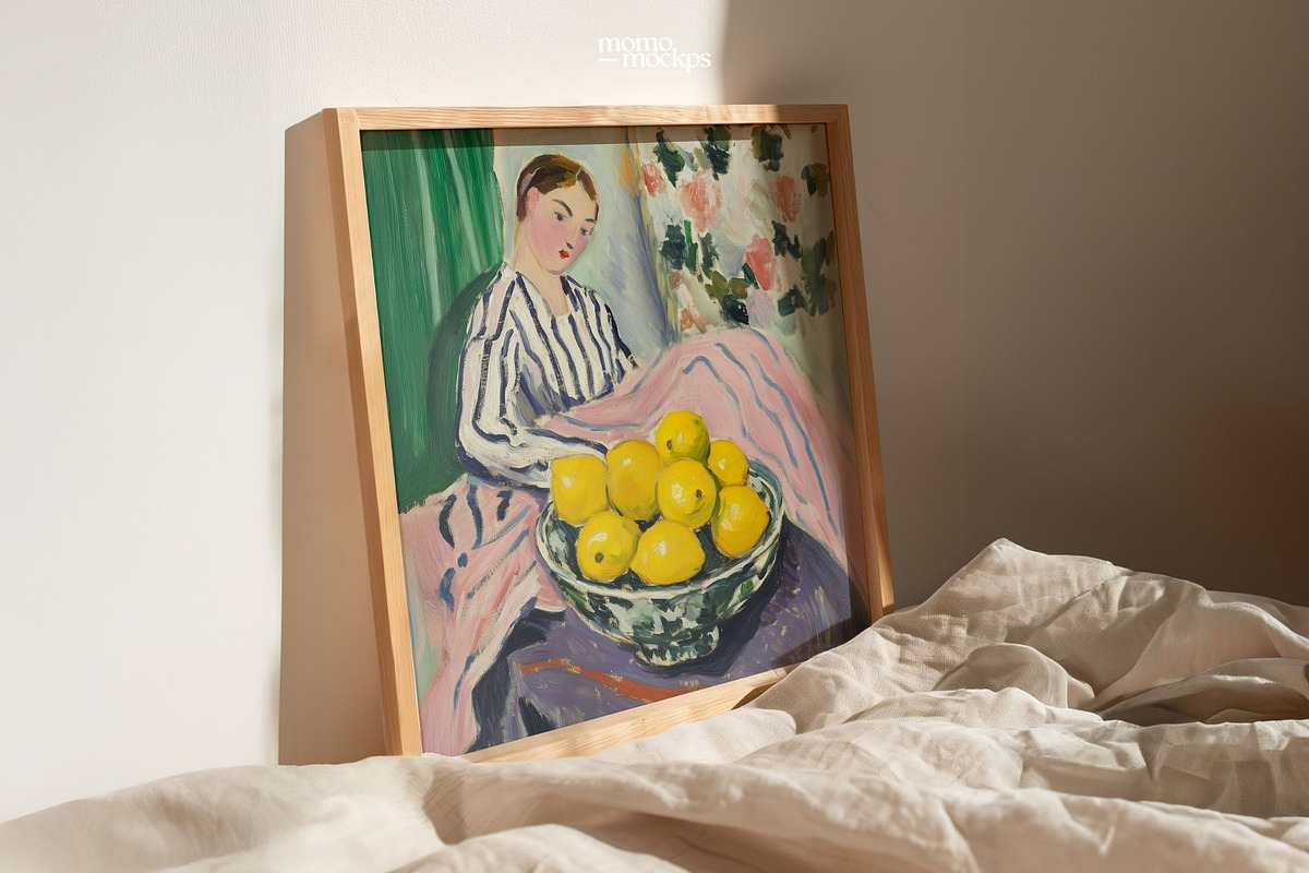 Square Frame Mockup PSD | Wood Frame, a Household Mockup by momomockps (Photo 3 of 11)