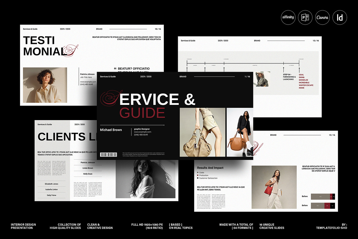 Services and Pricing Guide Template, a Presentation Template by TemplateFolio-Shop (Photo 8 of 11)