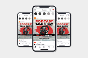 Podcast Flyer Template, a Flyer Template by imadeDesign